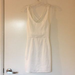 White mini dress NWOT